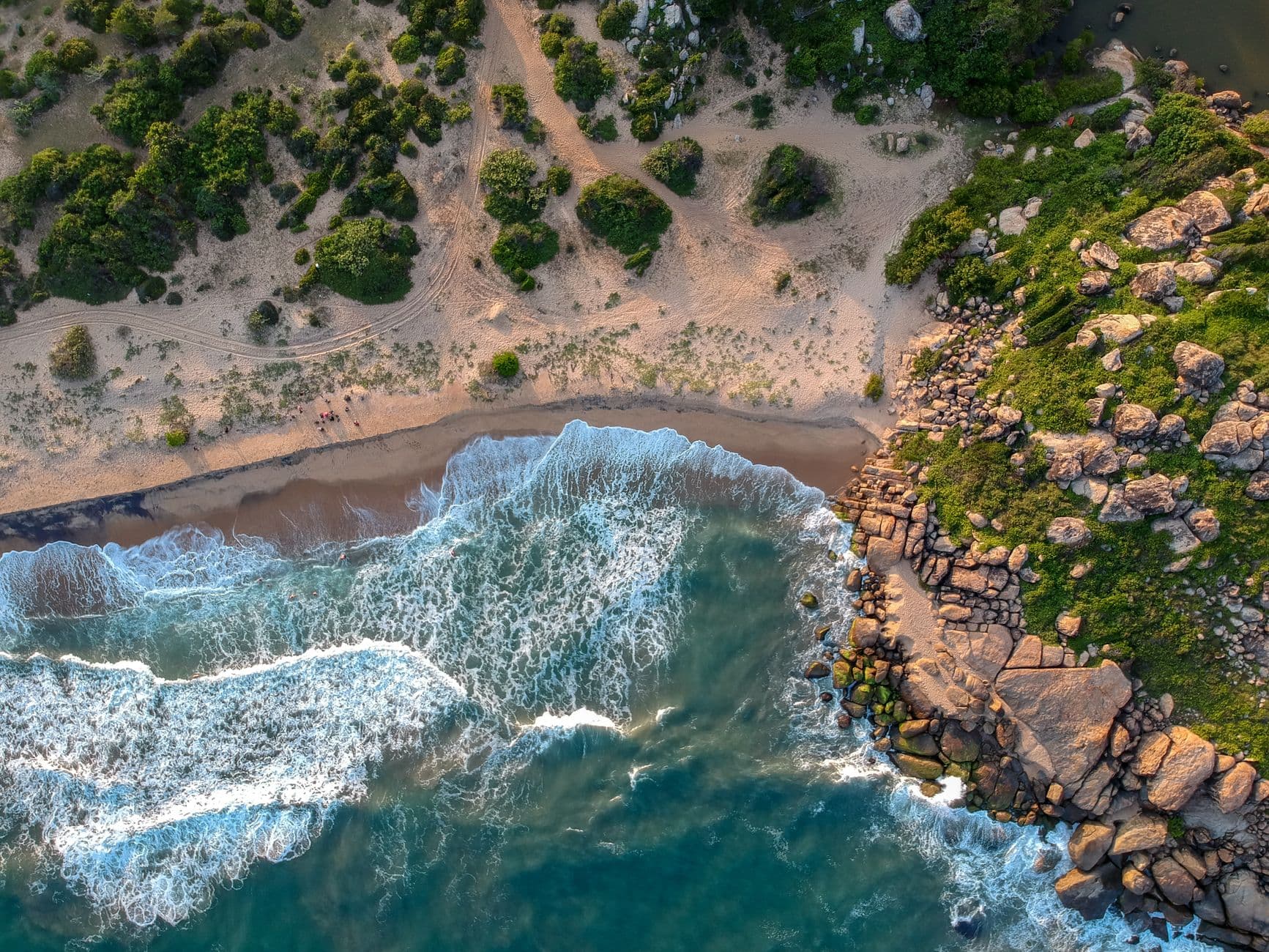 South-coast beach on a two-week Sri Lanka itinerary