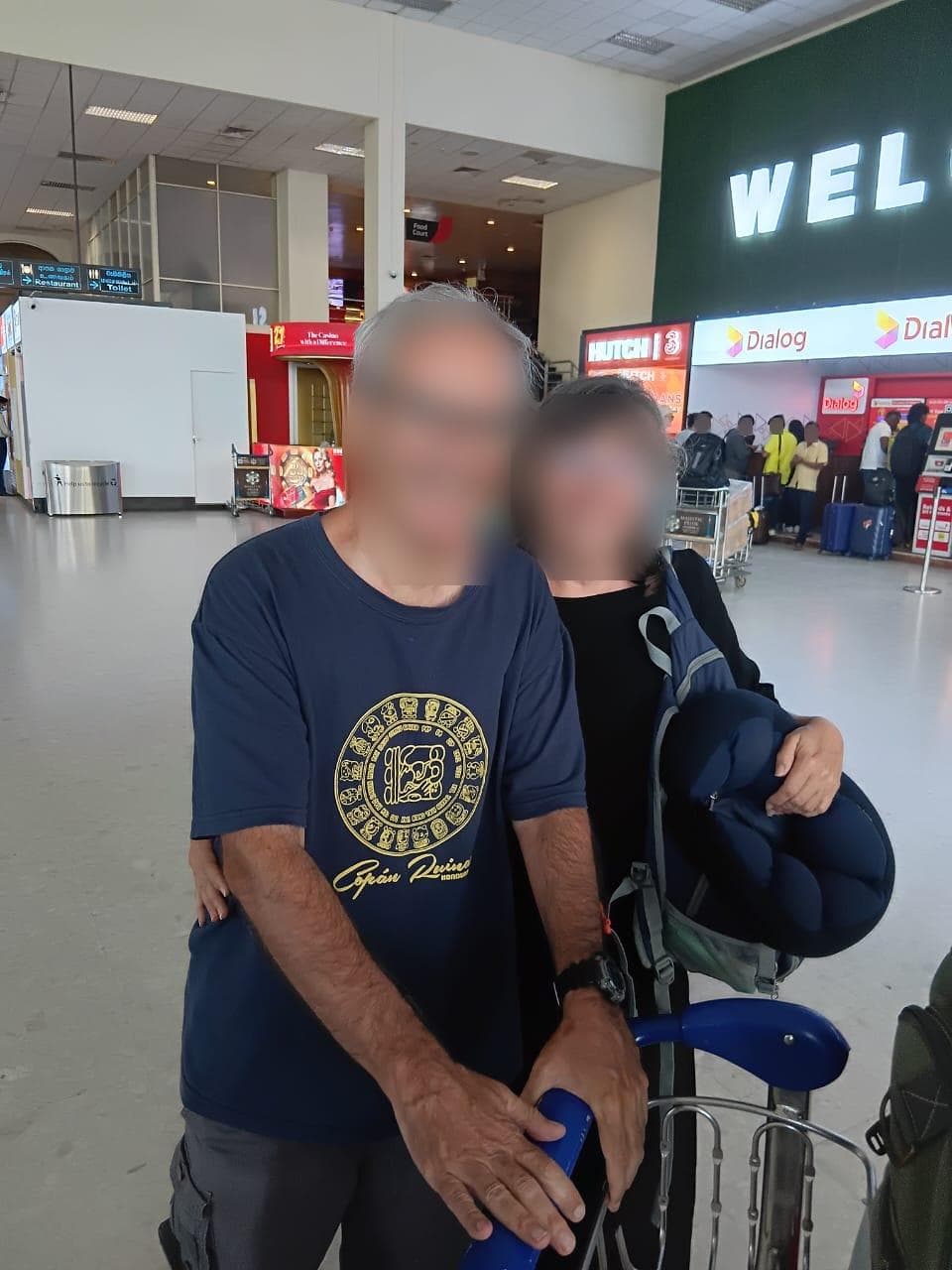 Blurred real-trip moment from Sri Lanka with CeyRoutes