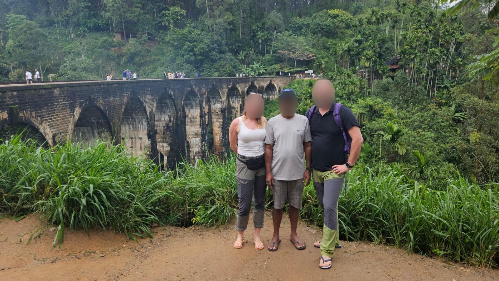 Blurred real-trip moment from Sri Lanka with CeyRoutes